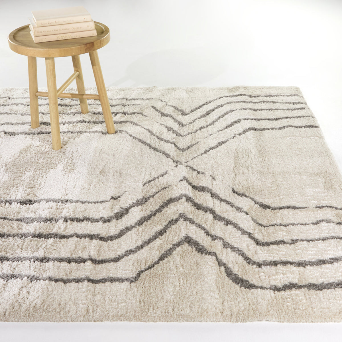 Boiardo Modern Striped Area Rug
