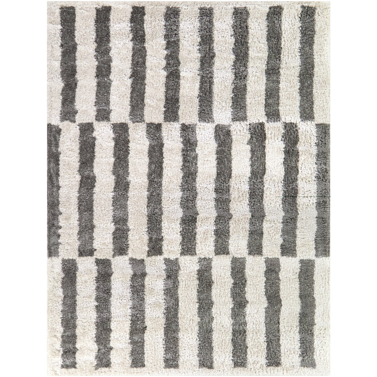 Leopoldo Striped Modern  Area Rug
