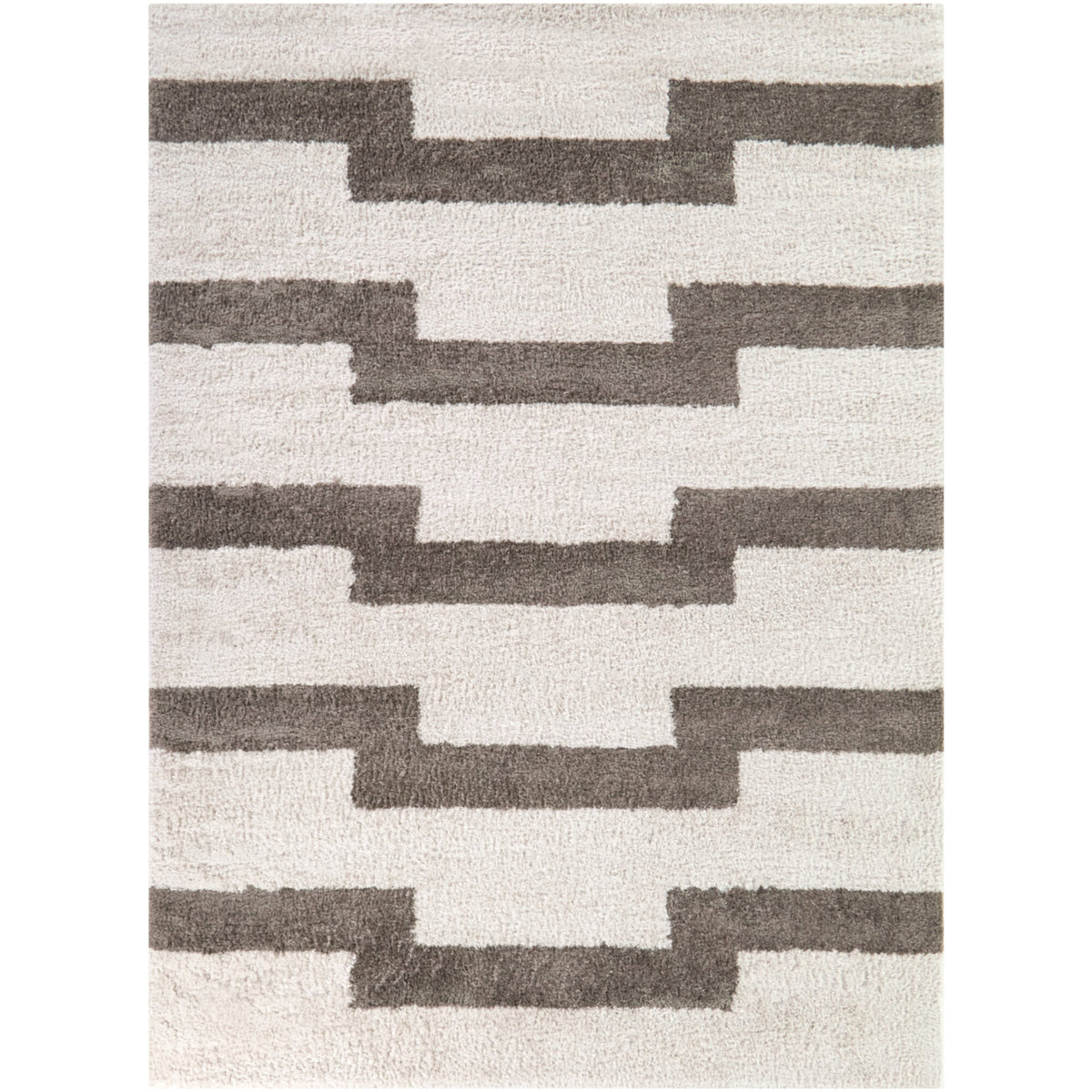 Giovanni Modern Striped  Area Rug