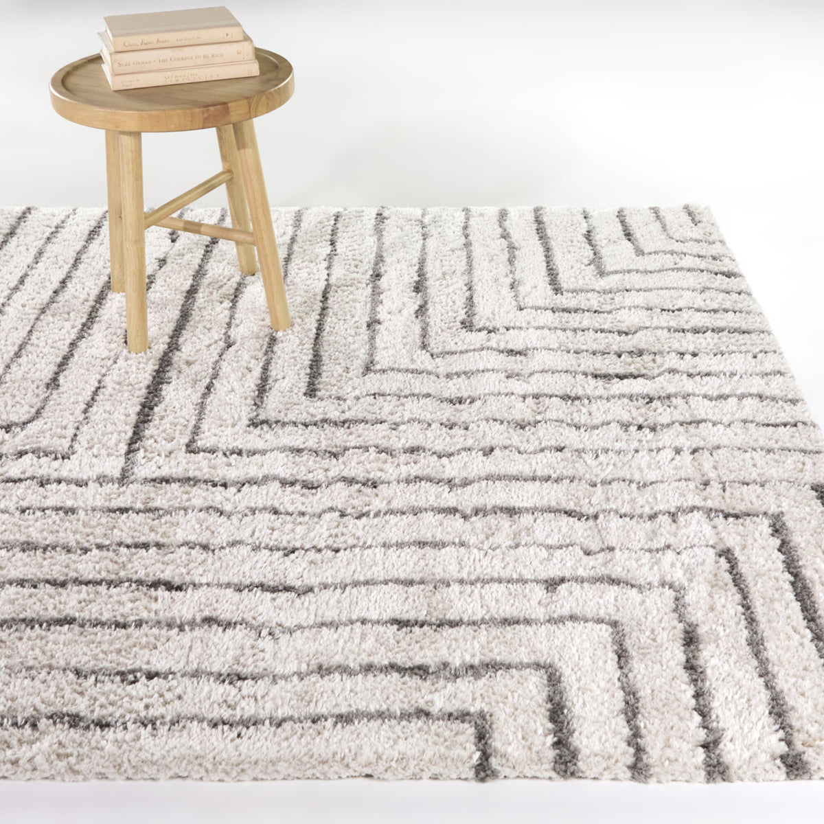Knowles Modern Striped  Area Rug