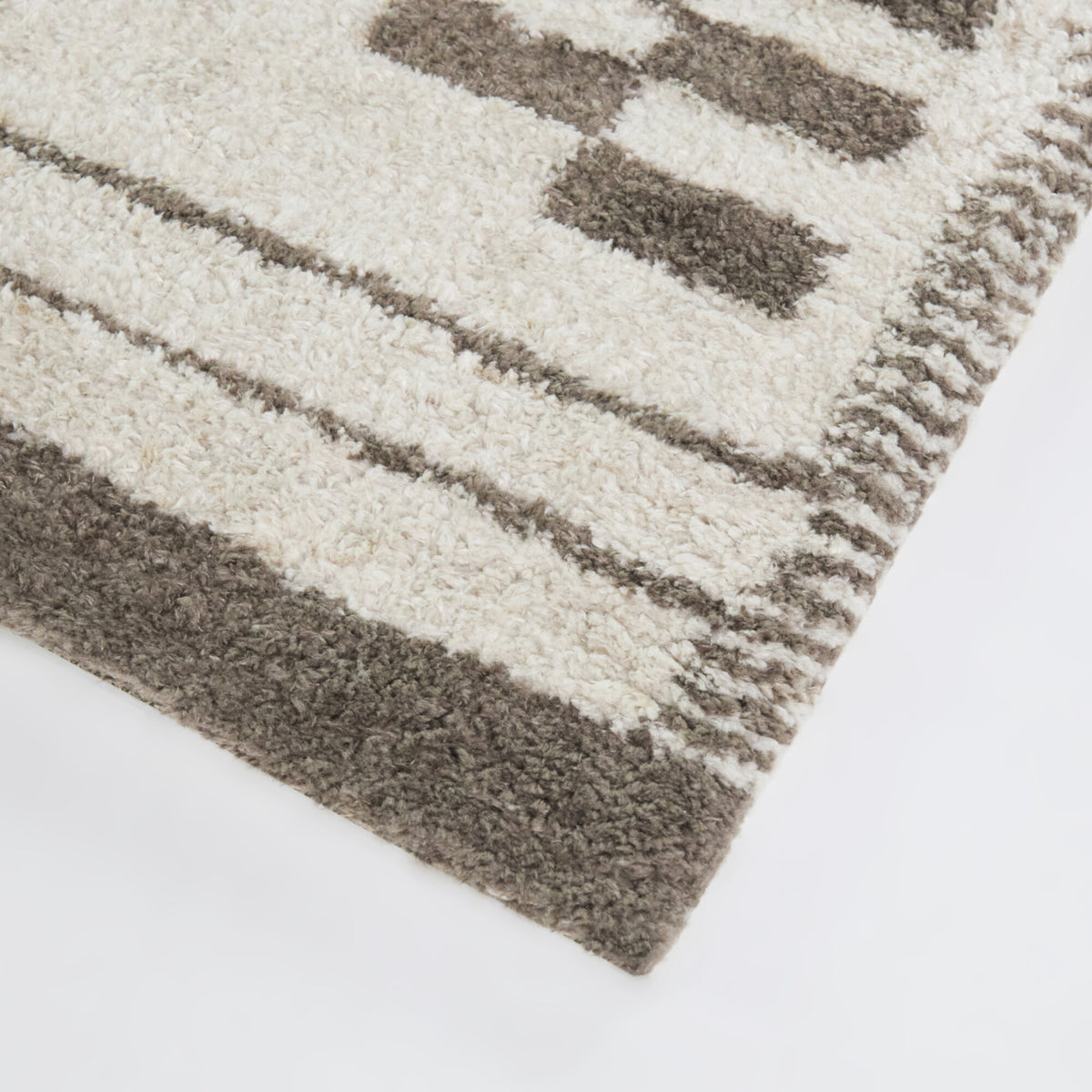 Herbert Modern Checkered Area Rug