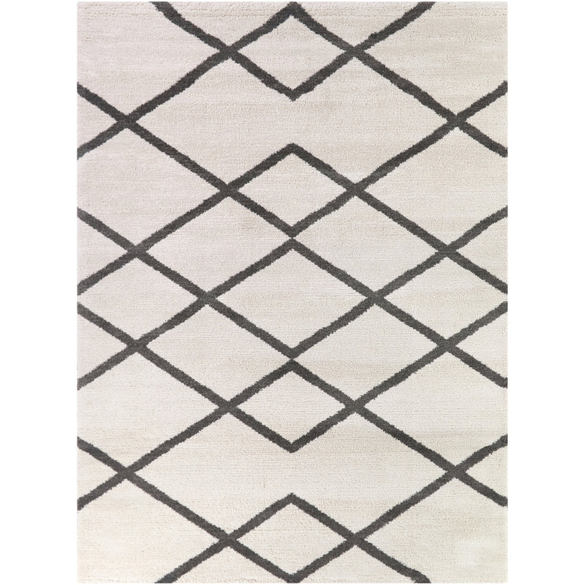 Christine Diamond Geometric  Area Rug