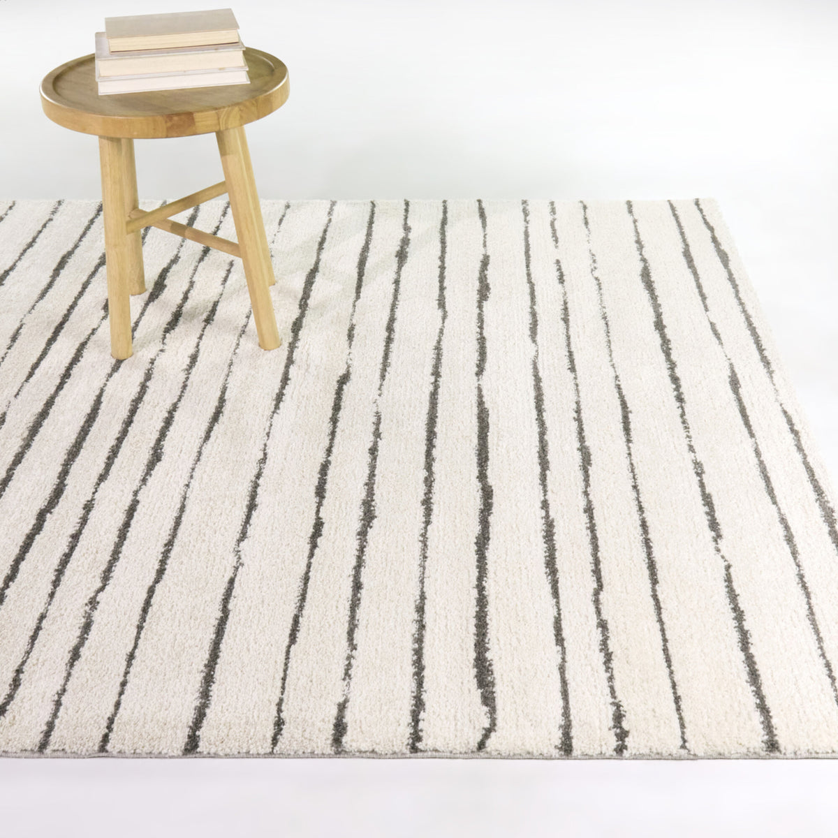 Bishop Abstract Stripe  Area Rug