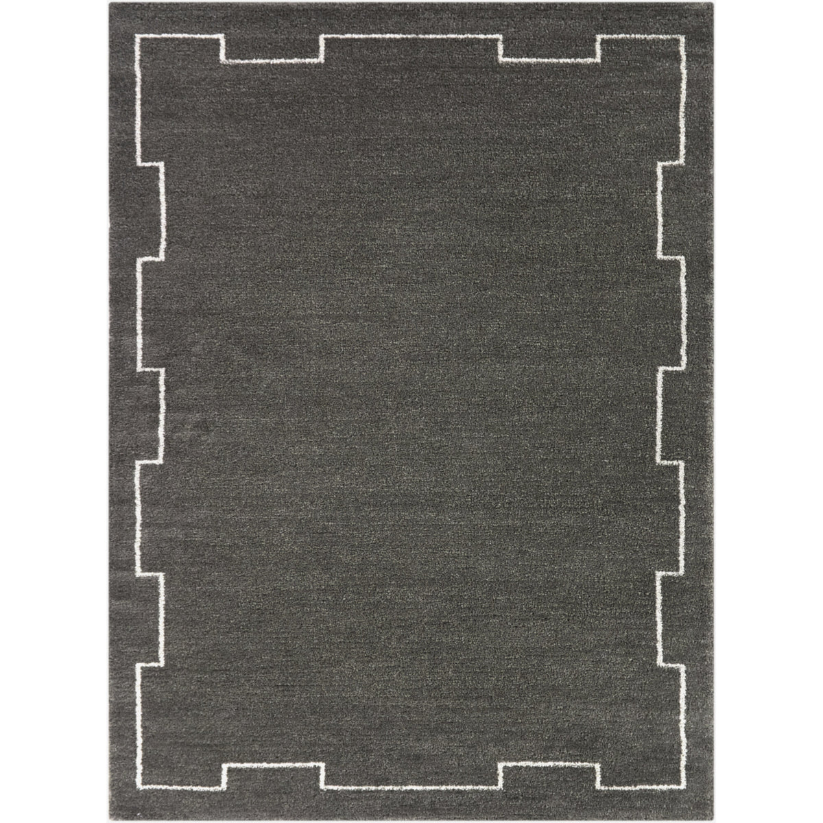 Clive Transitional Border  Area Rug