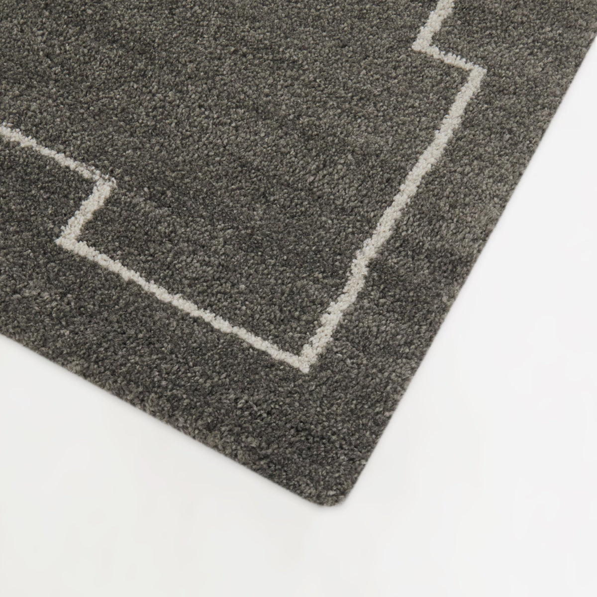 Clive Transitional Border  Area Rug
