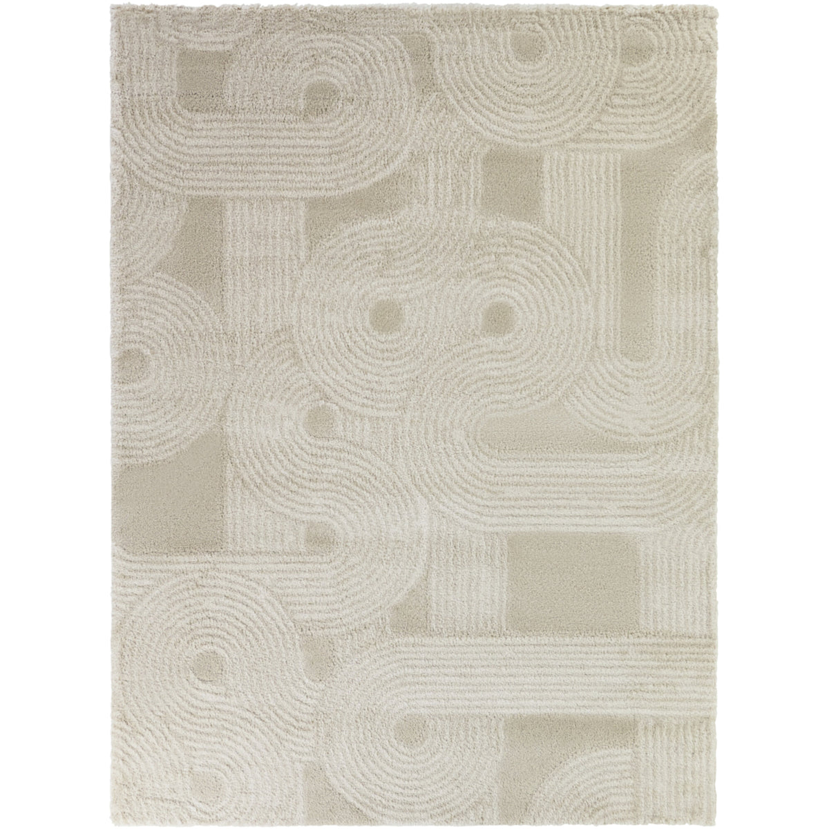 Bachmann Art Deco Arches  Area Rug