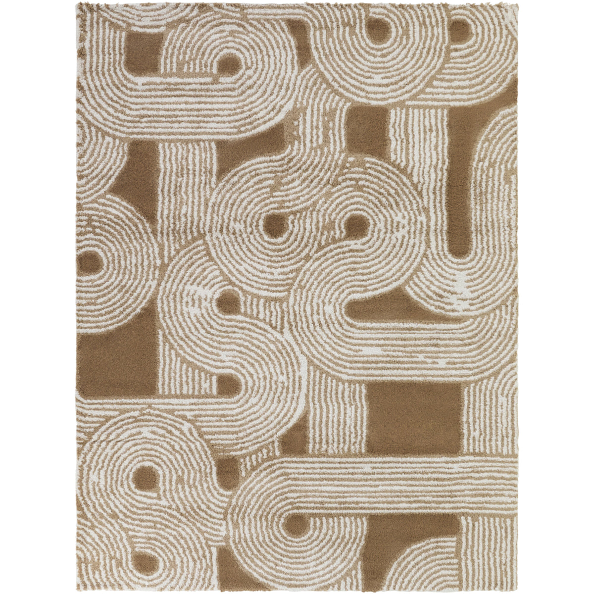 Bachmann Art Deco Arches  Area Rug