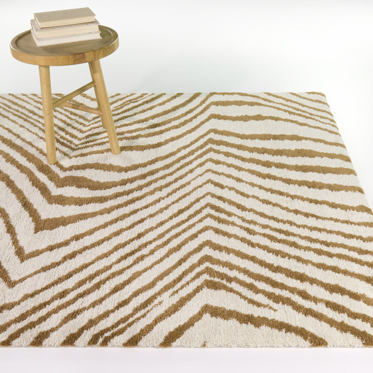Organic Zig Zag Area Rug