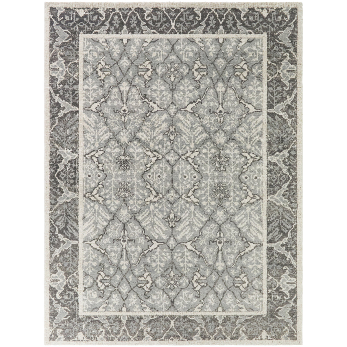 Catherine Traditional Border Area Rug