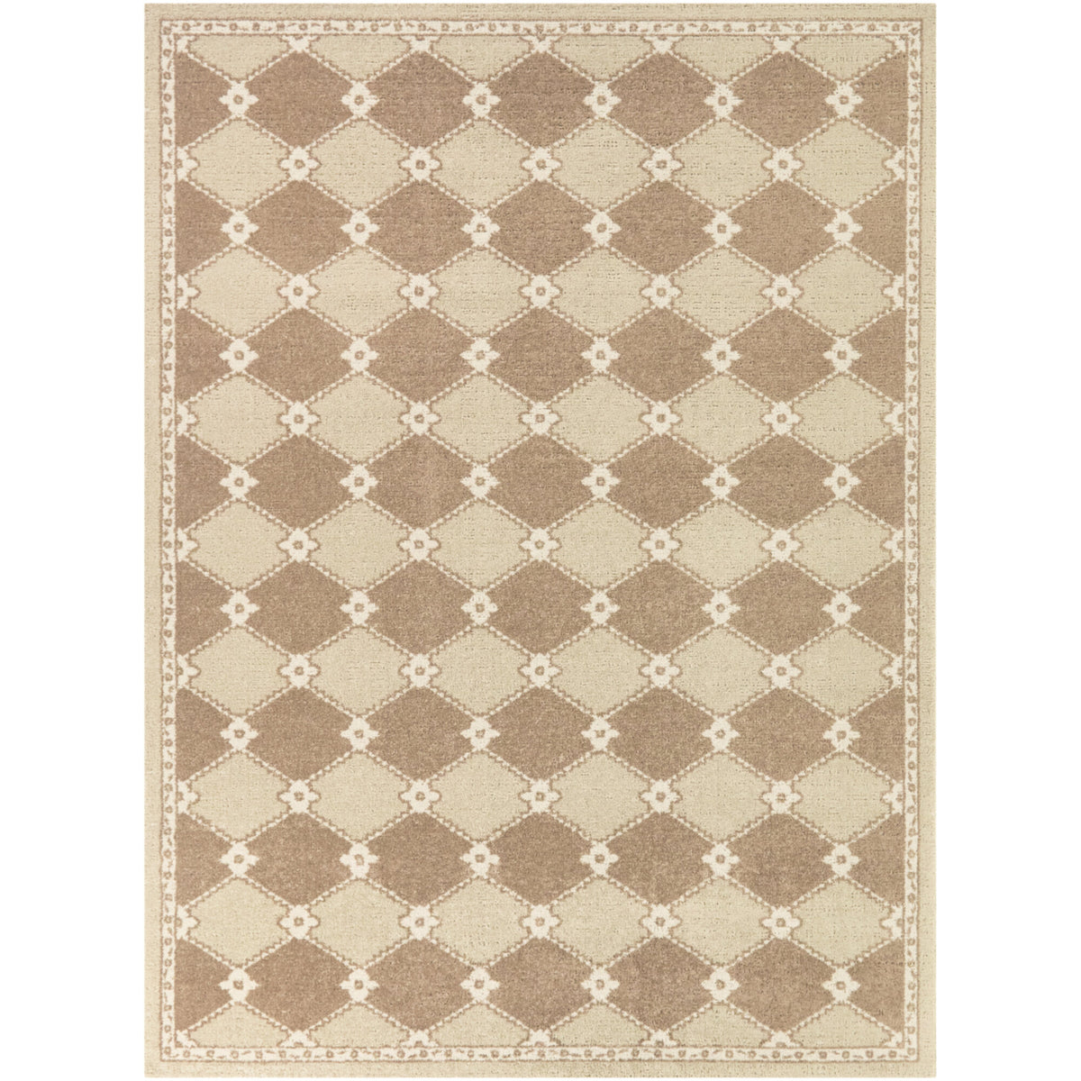 Badian Transitional Geometric Area Rug