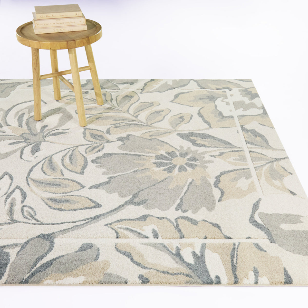 Orchard Floral Border Area Rug