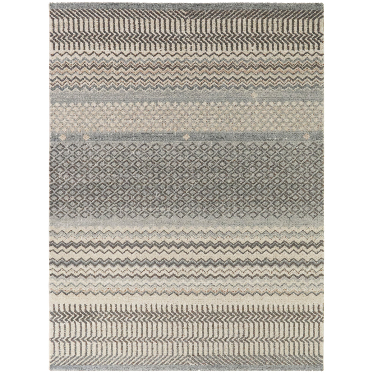 Barreau Chevron Boho Area Rug