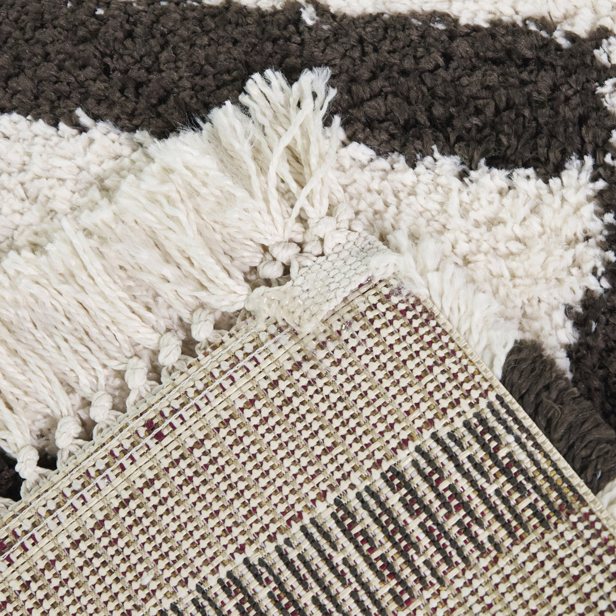 Parnassa Modern Geometric Shag Area Rug