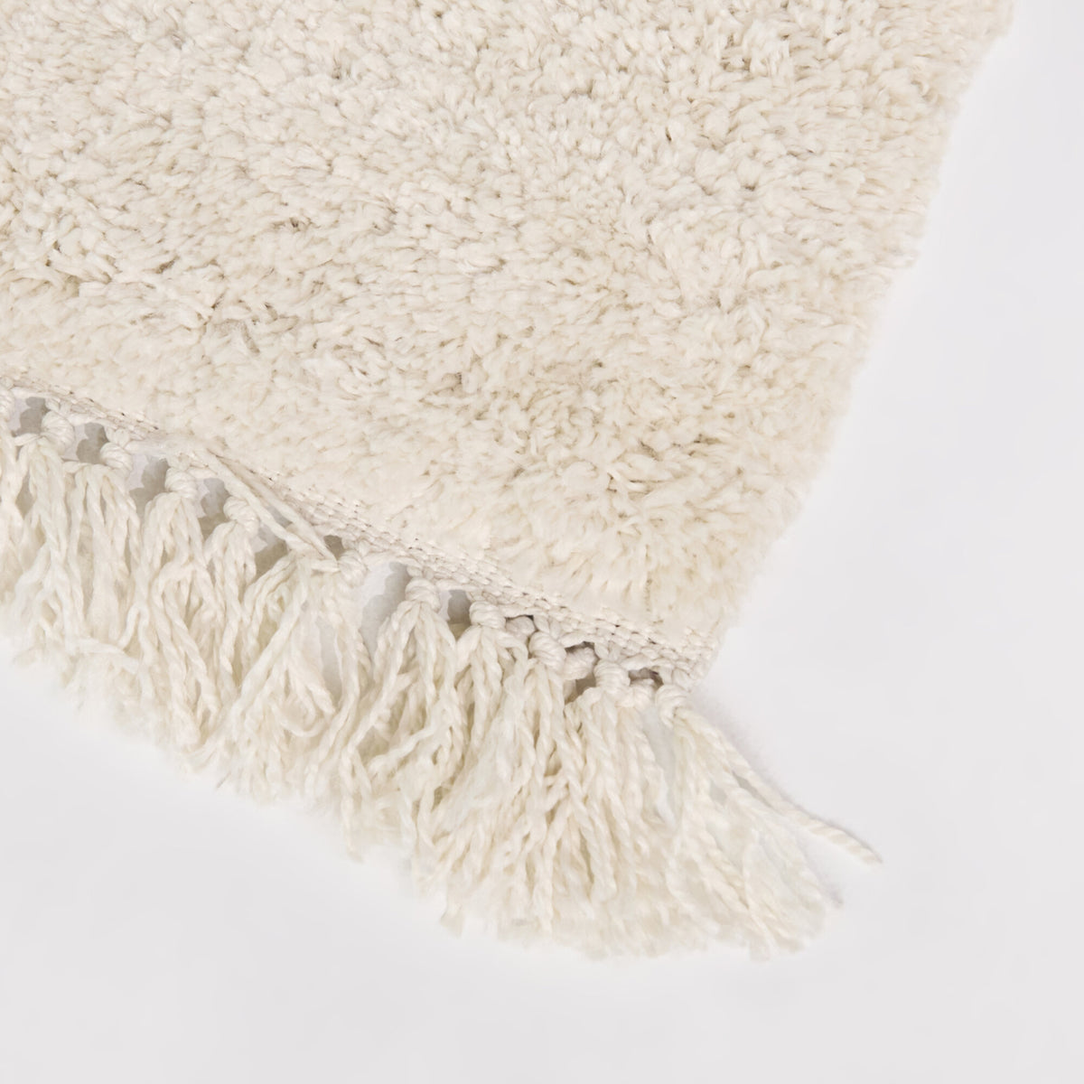 Bruno Checkered Shag Area Rug