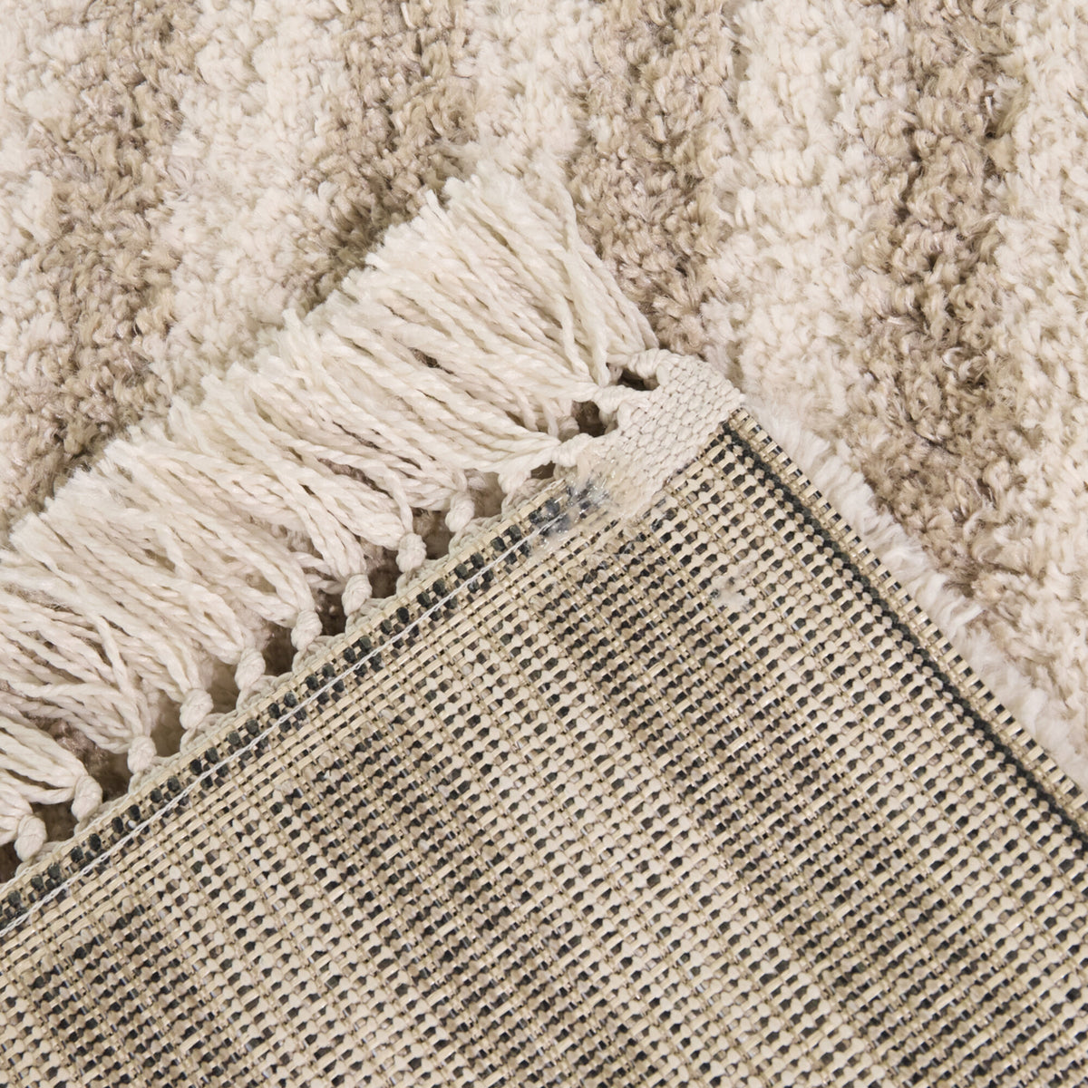 Ainsley Striped Geometric Area Rug