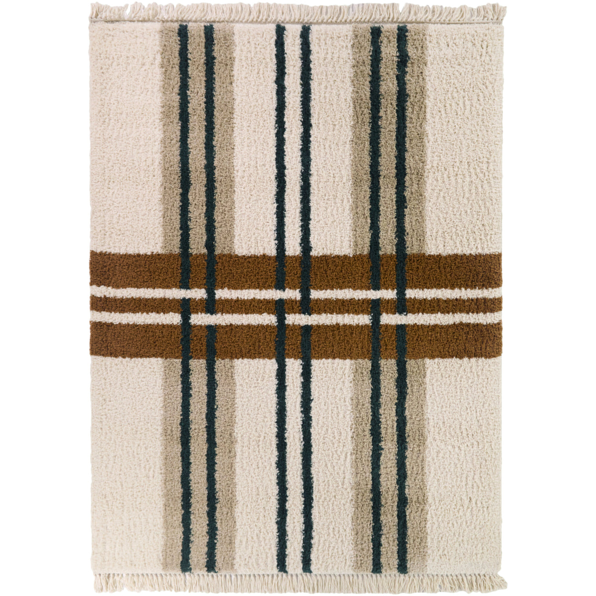 Barnwell Geometric Stripe Area Rug
