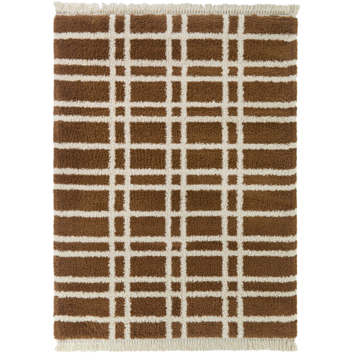 Don Geometric Stripe Area Rug