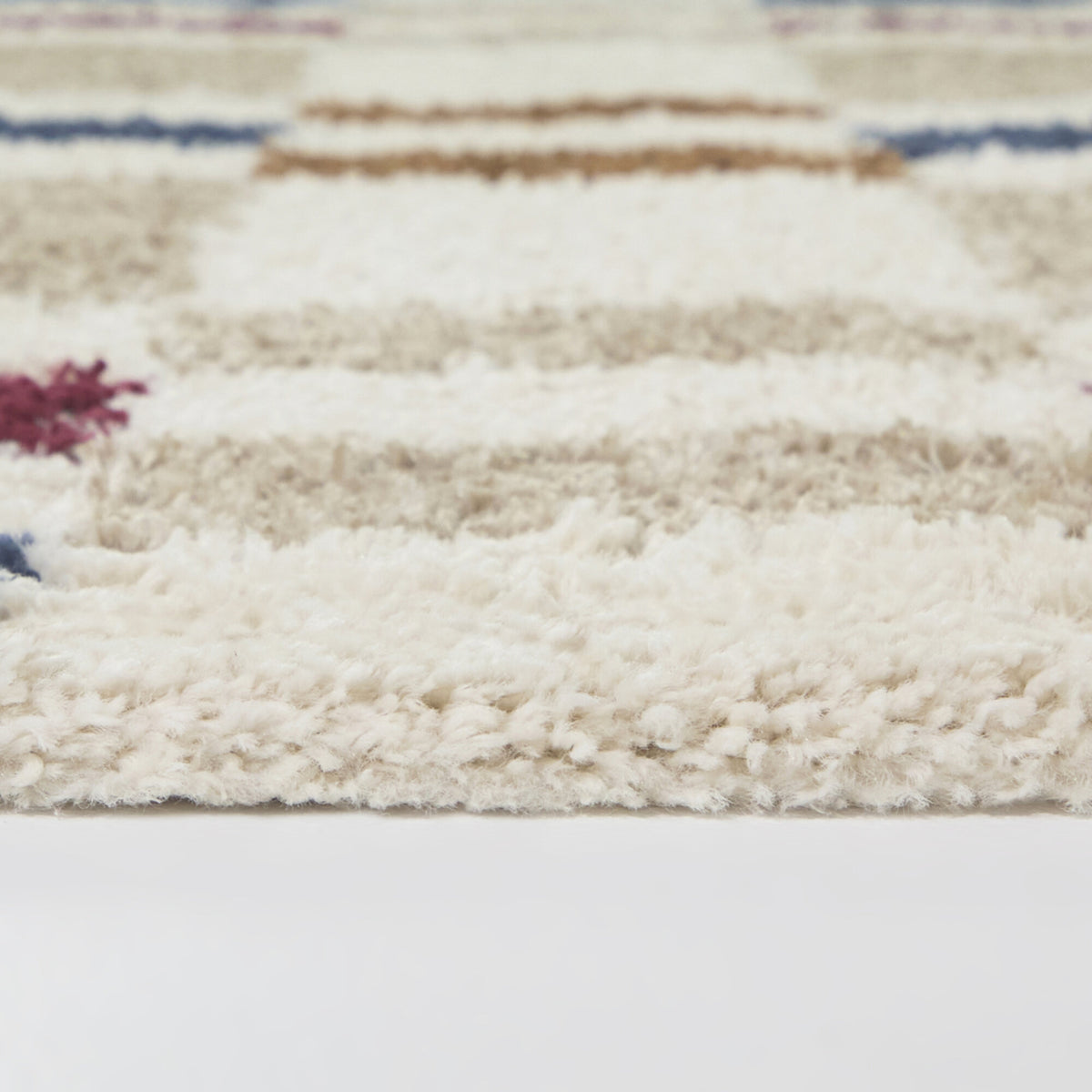 Barnabe Checkered Colorblock Area Rug