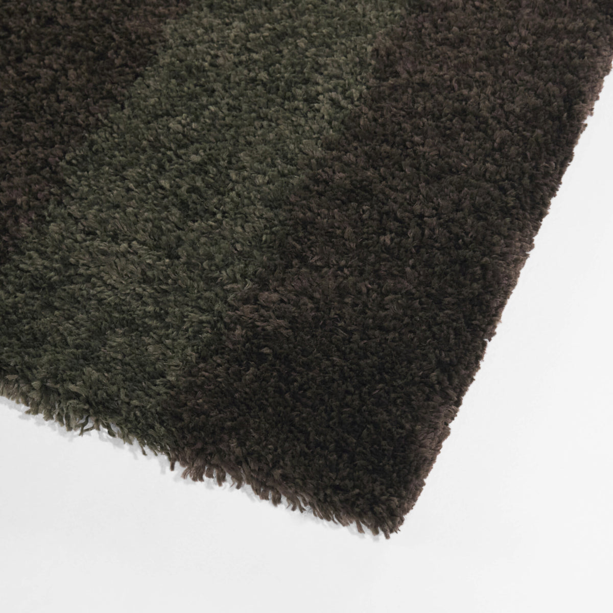 Modern Stripe Shag Area Rug