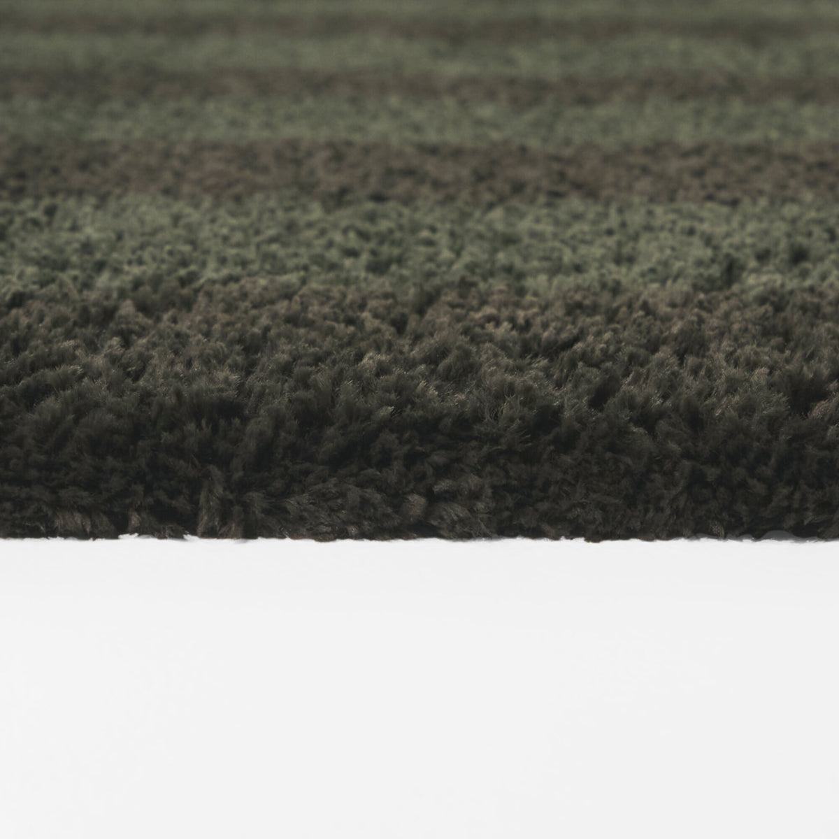 Modern Stripe Shag Area Rug