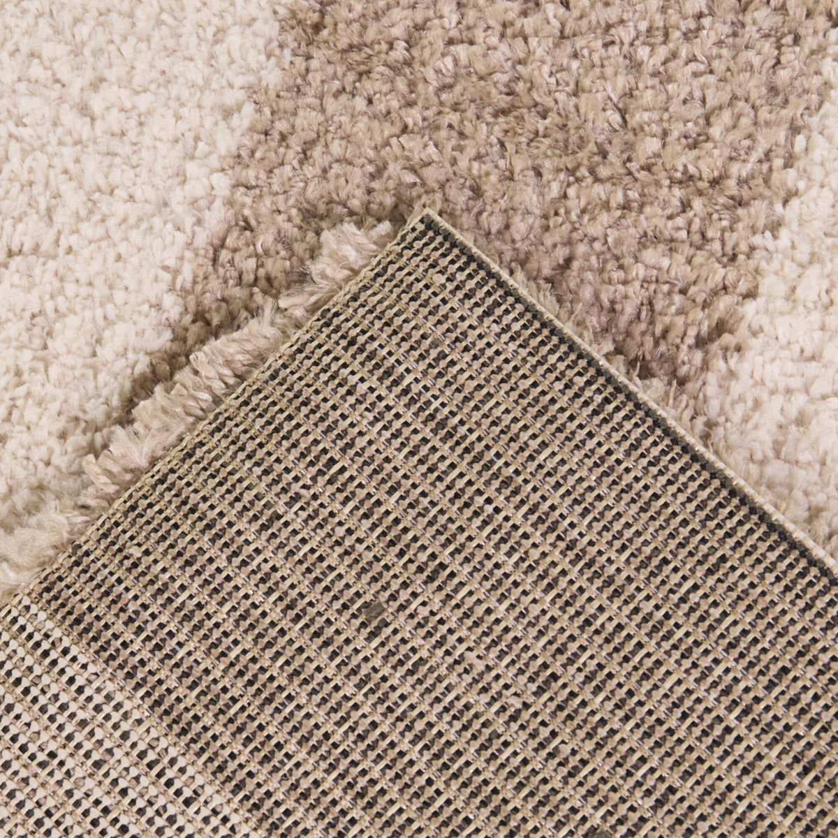 Modern Stripe Shag Area Rug