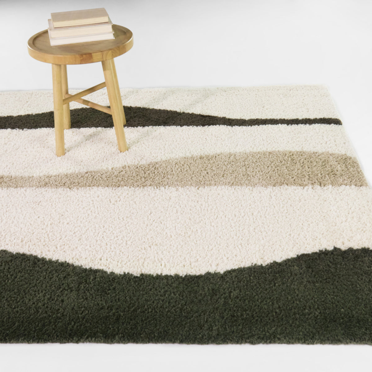 Abstract Waves Area Rug