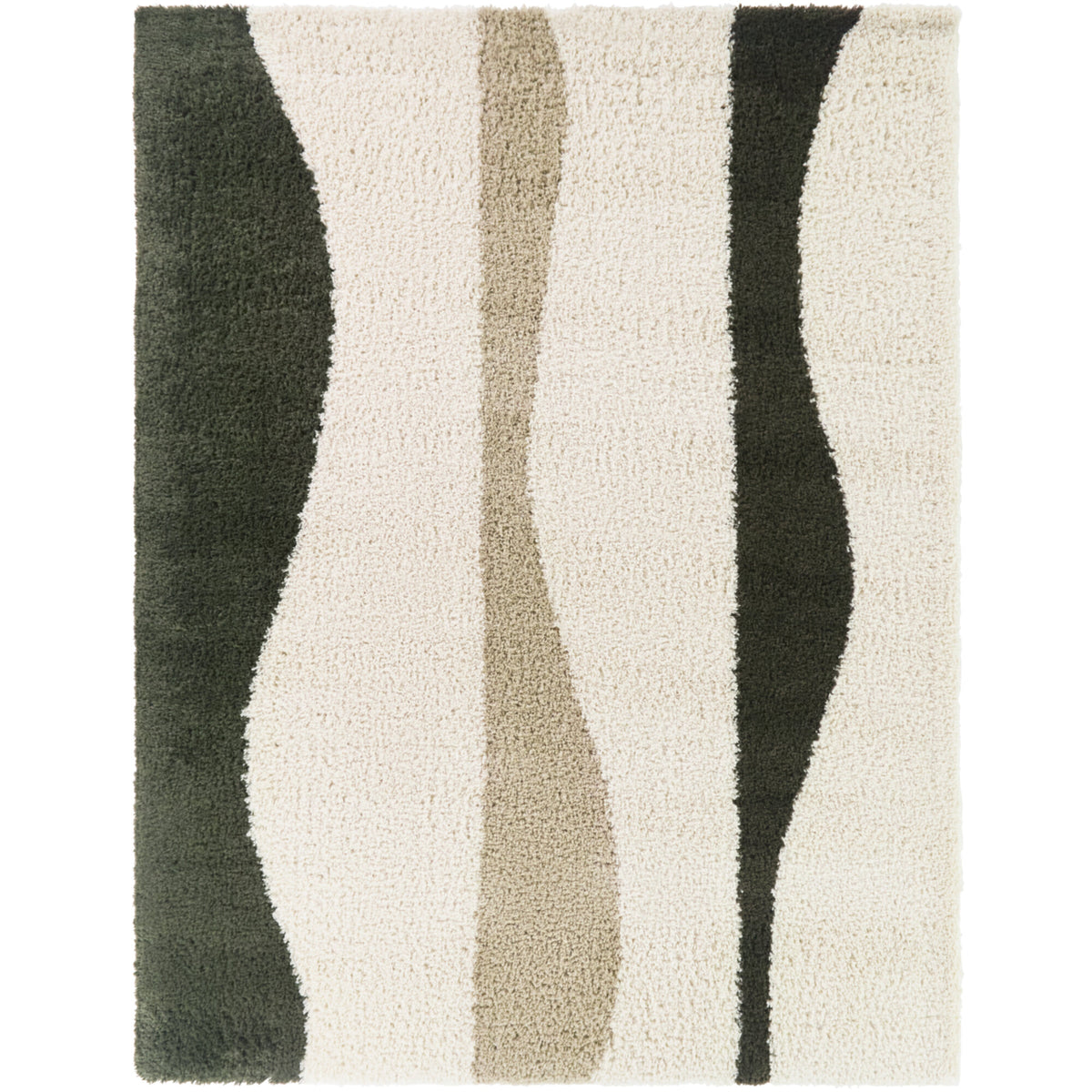 Abstract Waves Area Rug