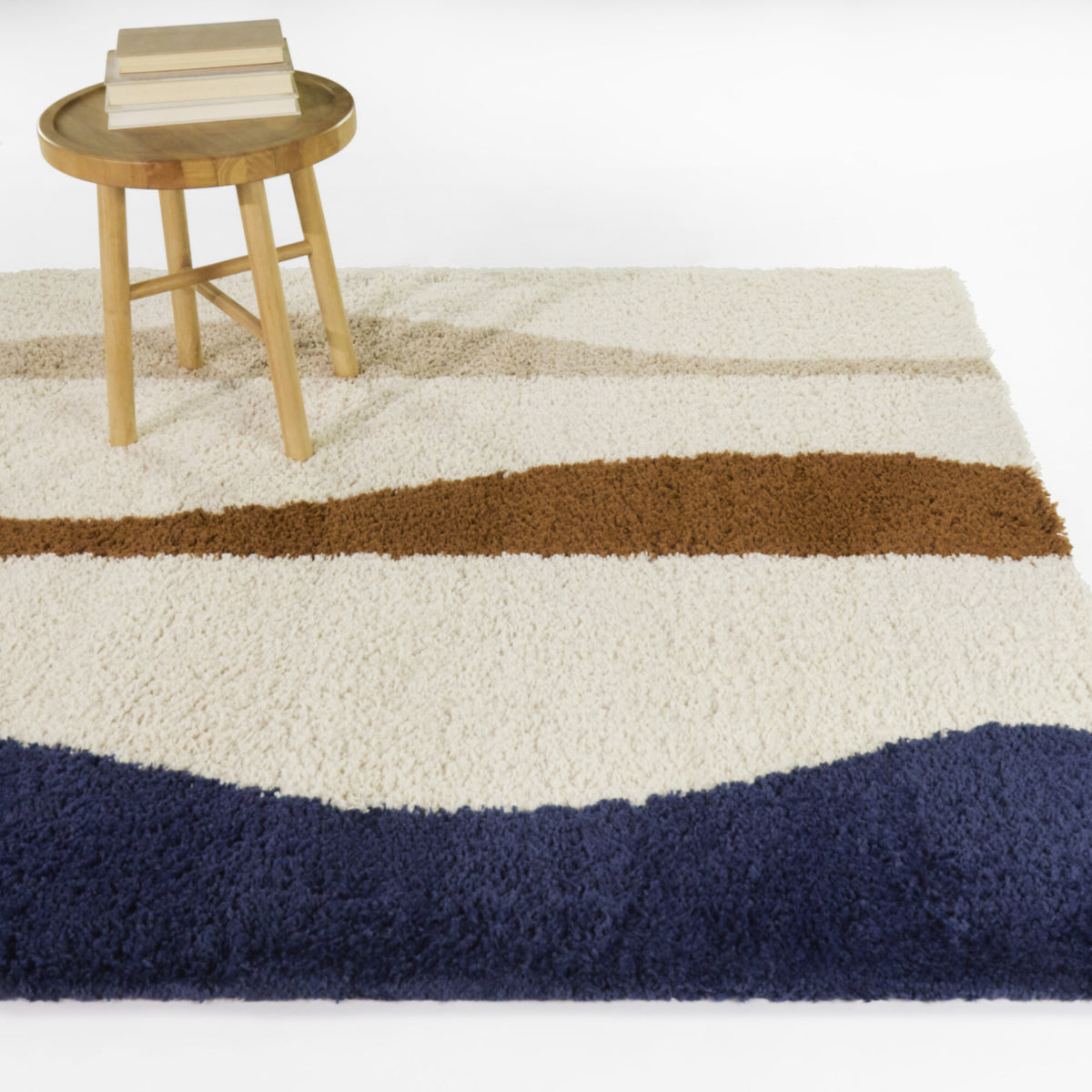 Gwendolyn Abstract Waves Area Rug