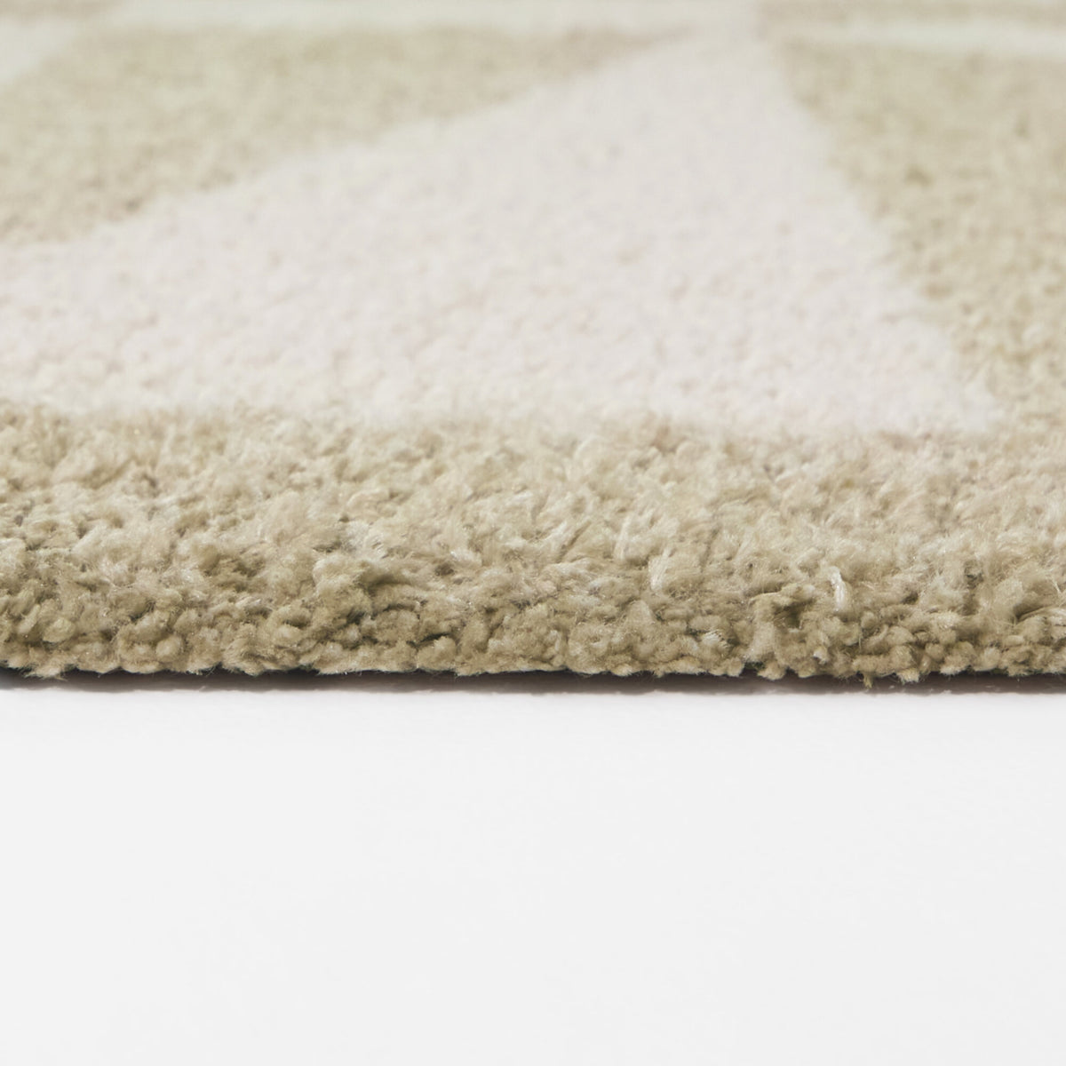 Geometric Shag Area Rug