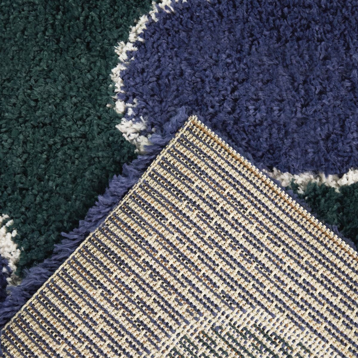 William Squiggle Shag Area Rug