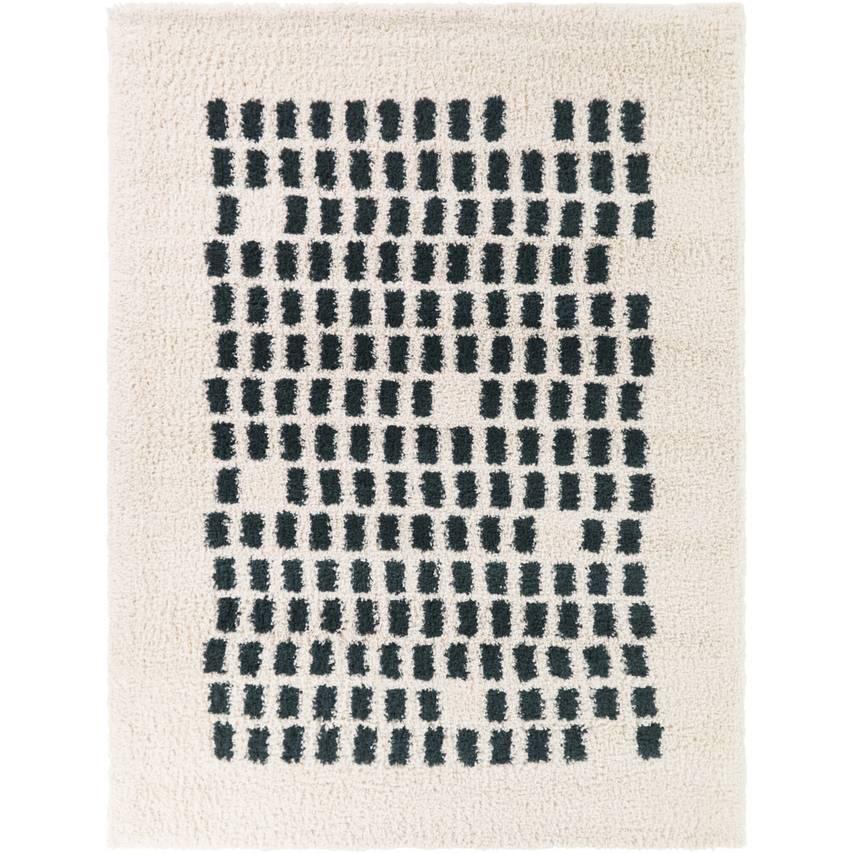 Geometric Shag Area Rug