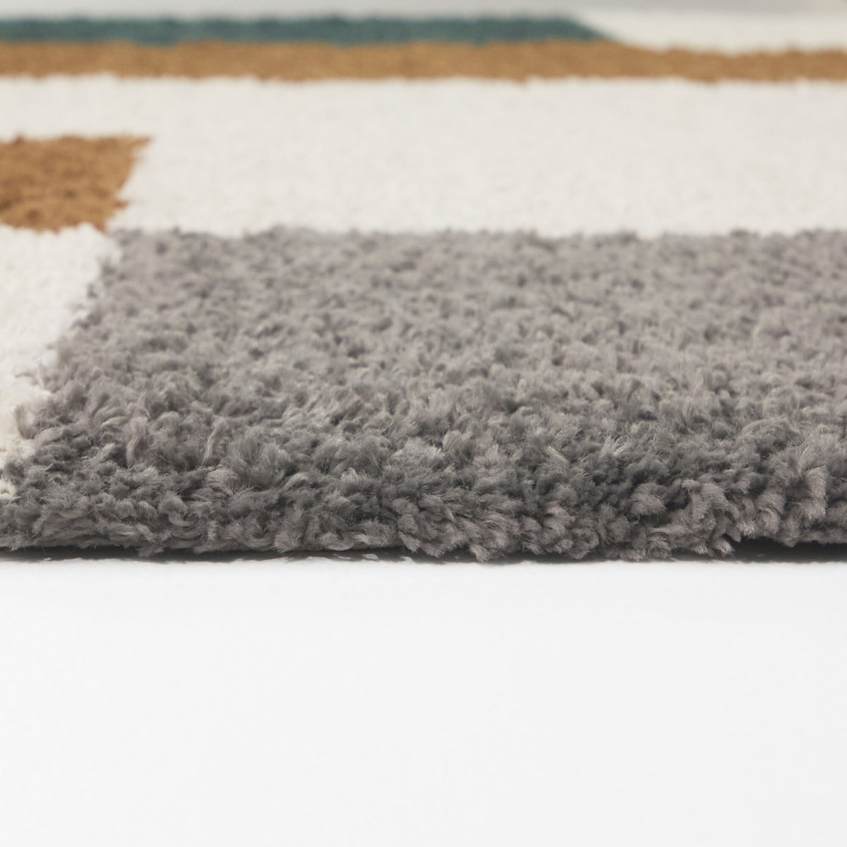 Antonio Color Block Shag Area Rug