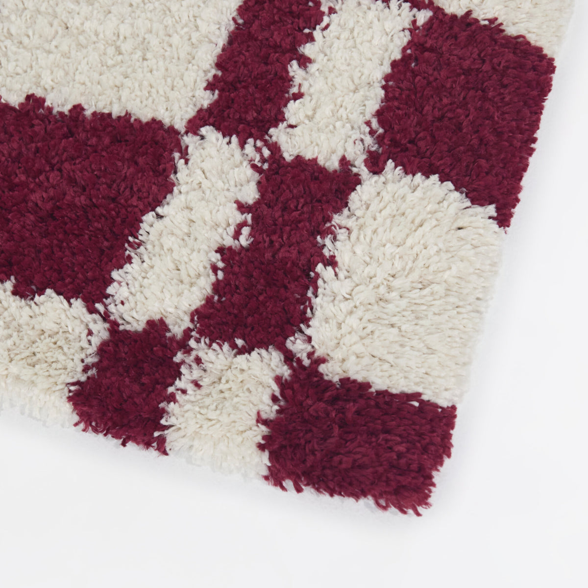 Barker Checkered Scandinavian Area Rug