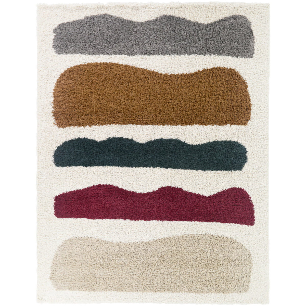 Augustin Organic Squiggles Area Rug