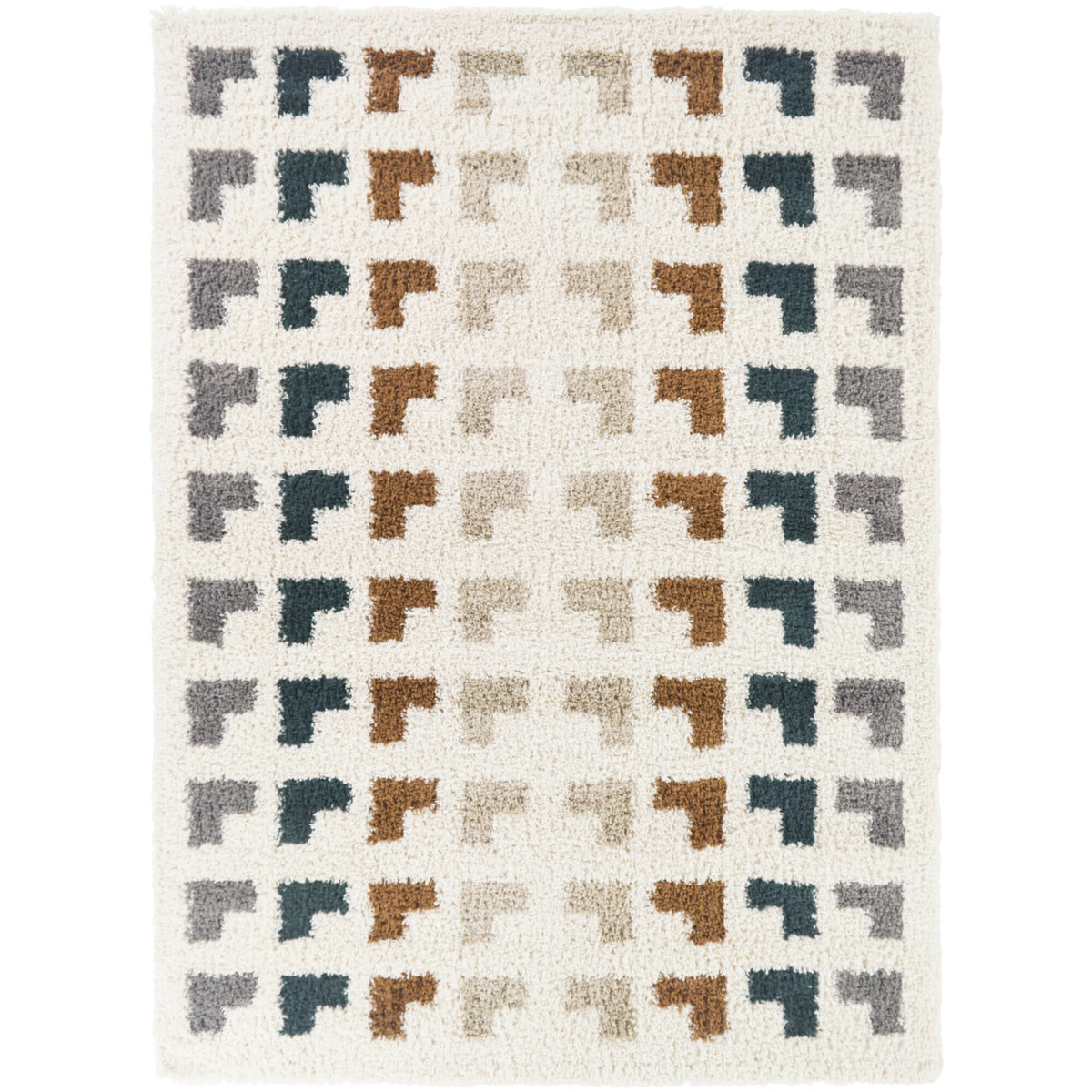 Asahel Modern Geometric Area Rug