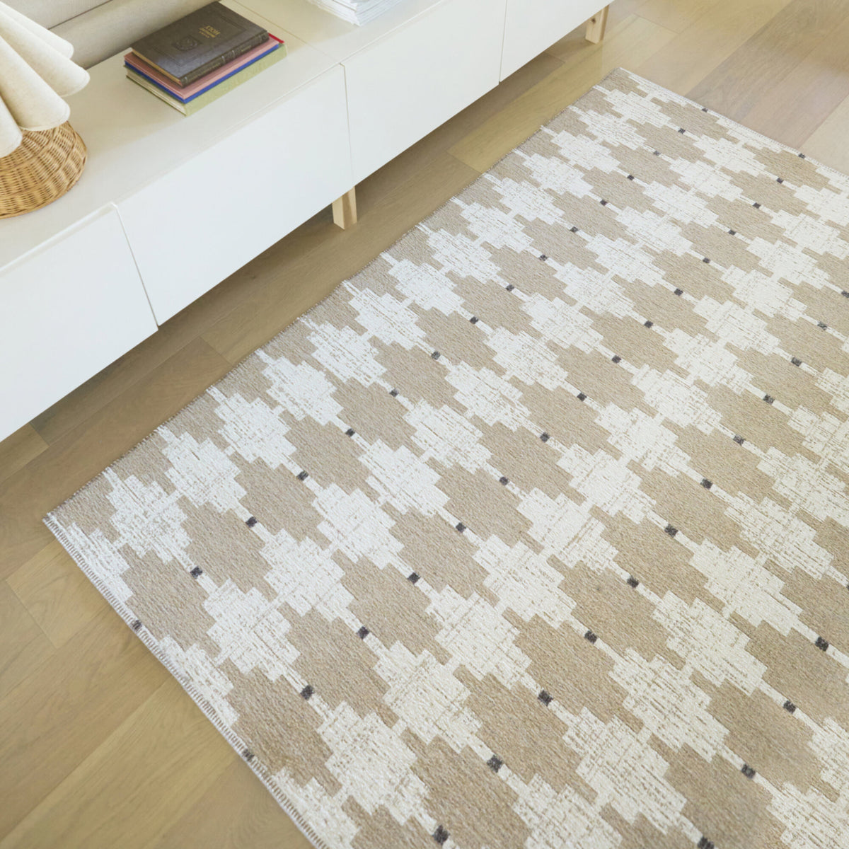 Tyndall Transitional Geometric Area Rug