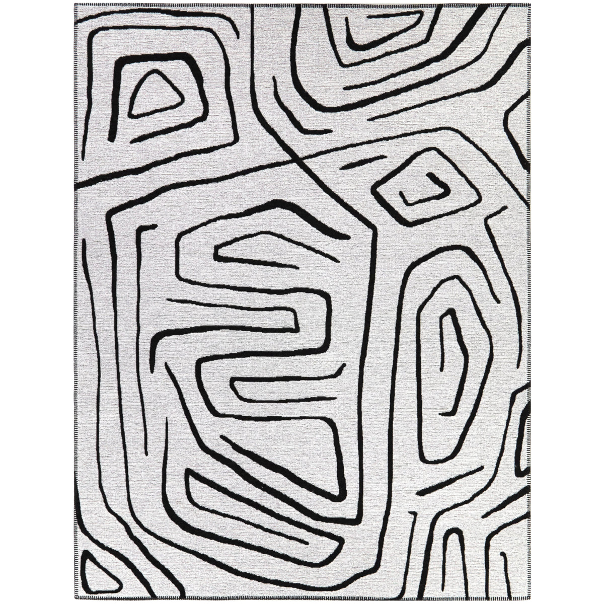 Lux Abstract Modern Area Rug