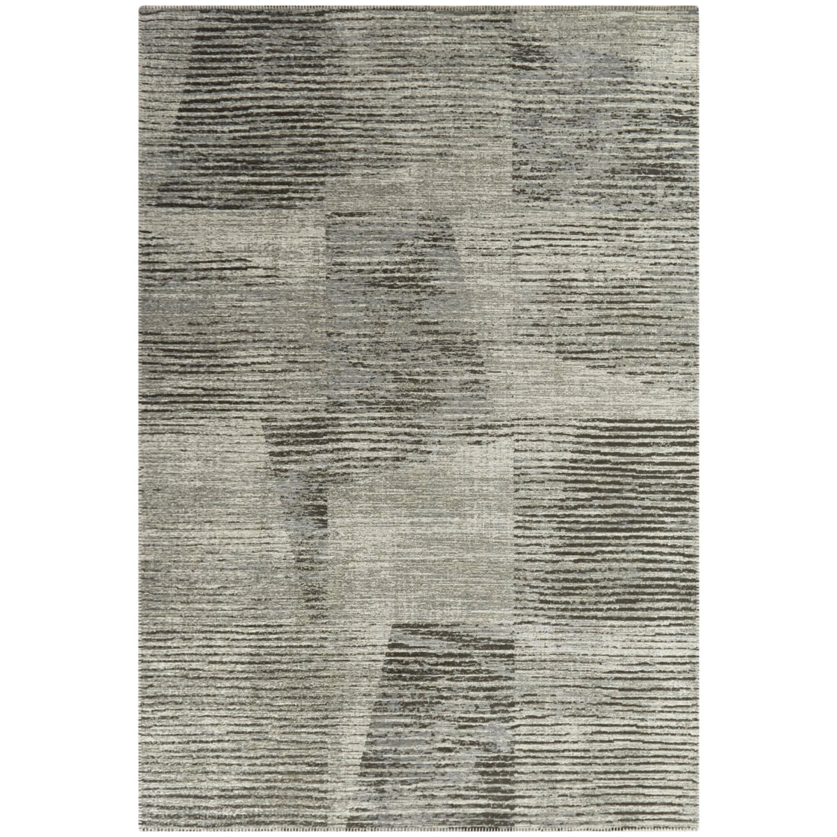 Clay Distressed Abstract Area Rug