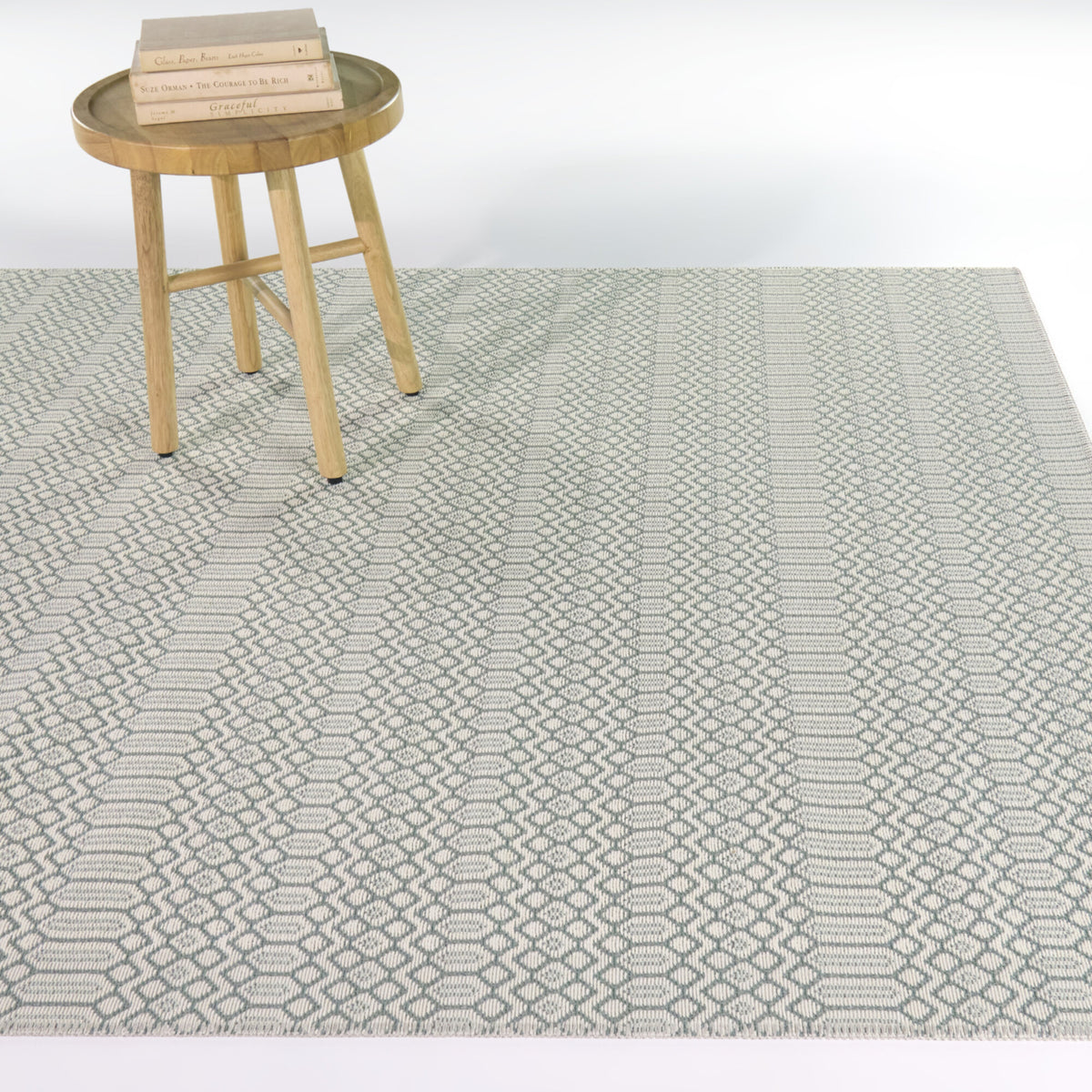 Radovan Micro Geometric Area Rug