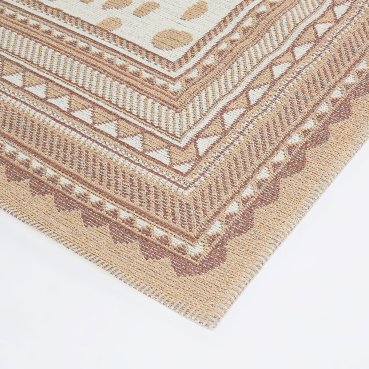 Amadeus Leopard Print Border Area Rug