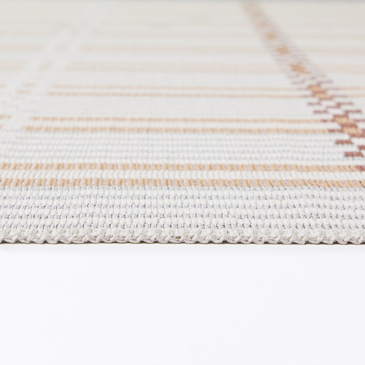 Vesely Scandinavian Grid Area Rug