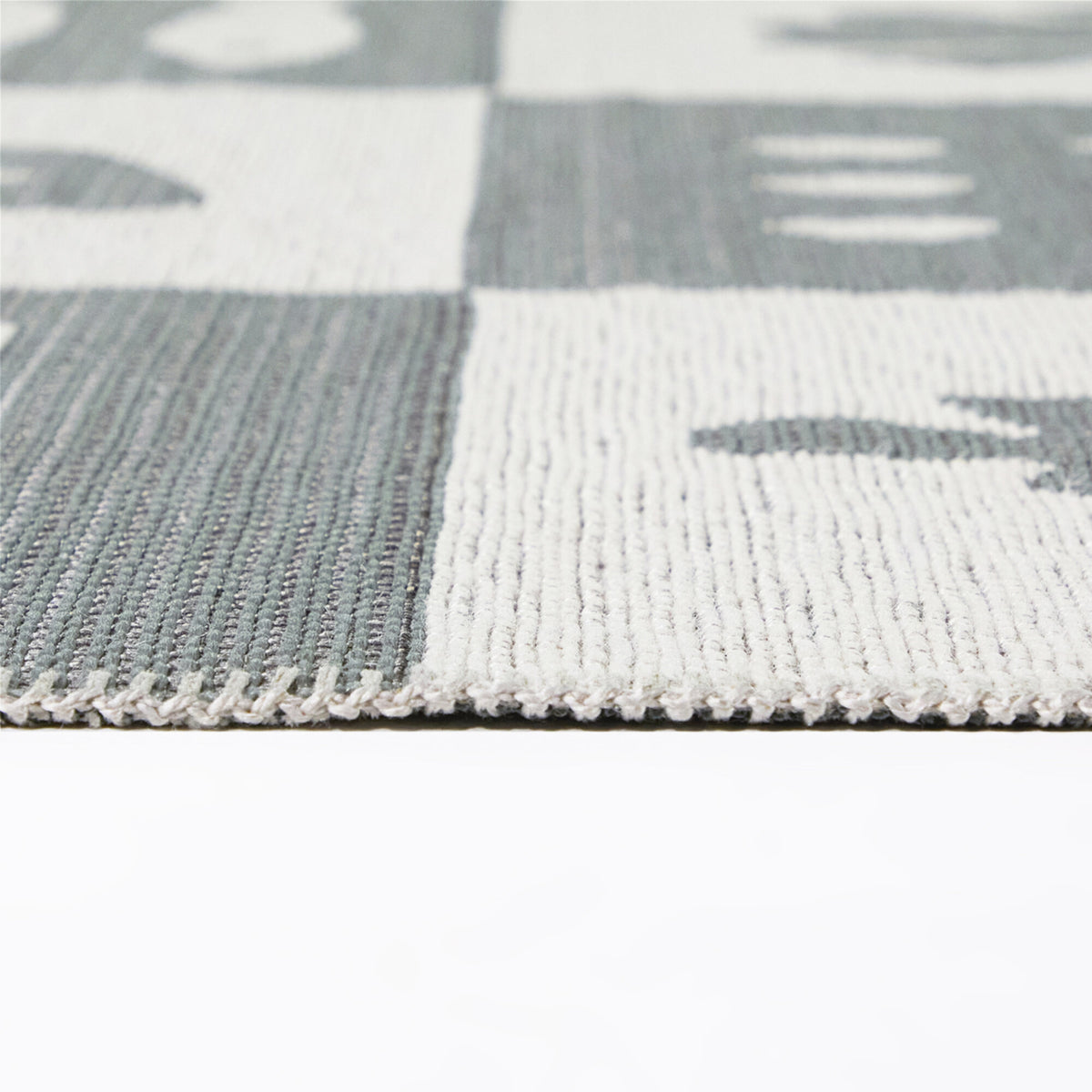 Ventura Coastal Icon Check Area Rug
