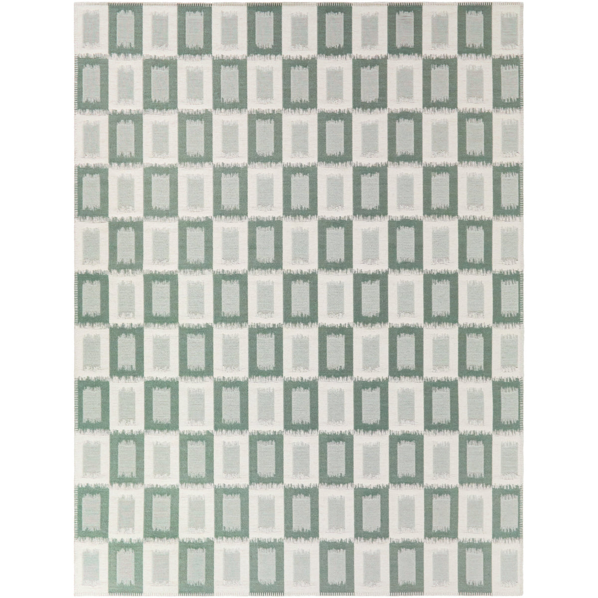 Borreson Modern Ikat Area Rug