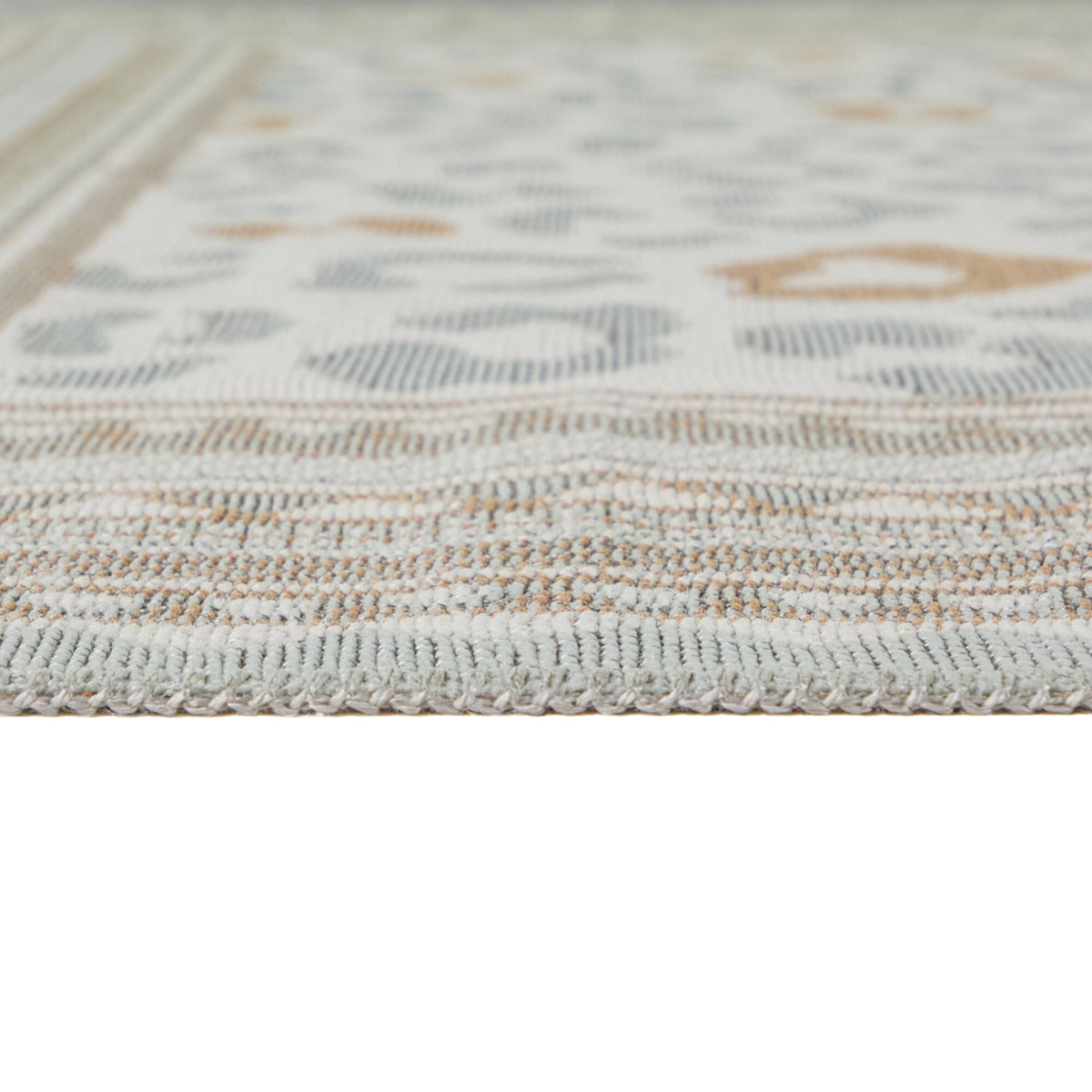 Lerambert Leopard Print Border Area Rug