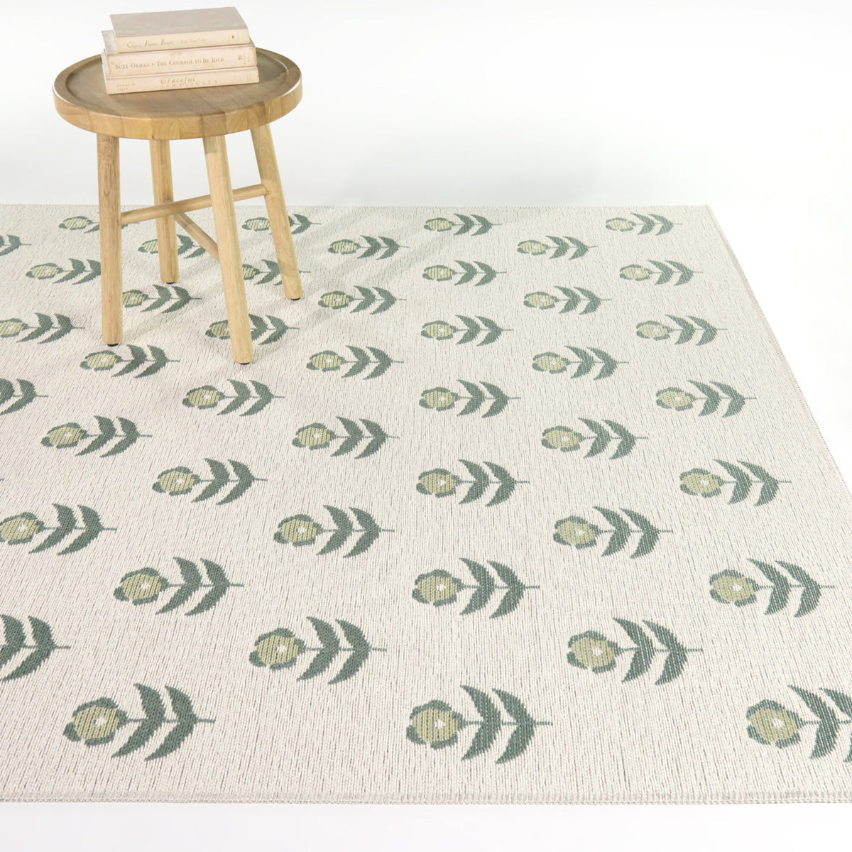 Caraway Floral Farmhouse Area Rug