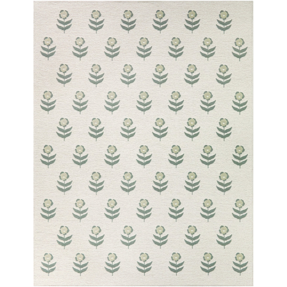 Caraway Floral Farmhouse Area Rug