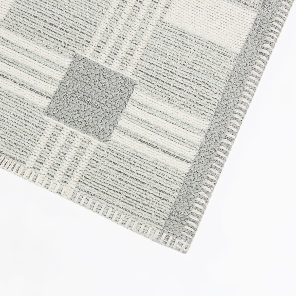 Kalevi Scandinavian Grid Area Rug