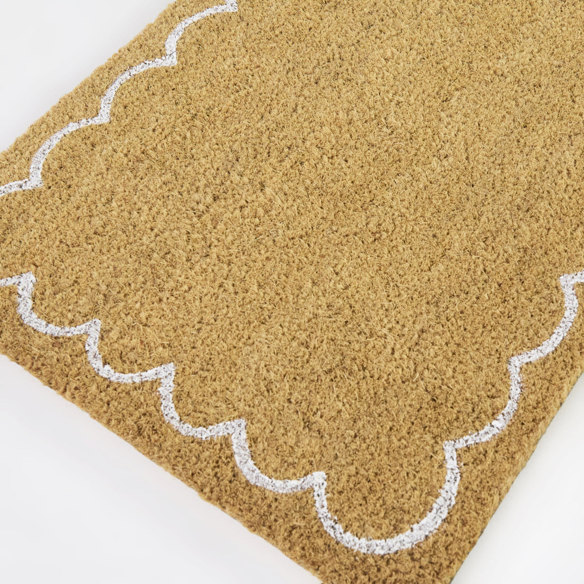 Scallop Border Doormat