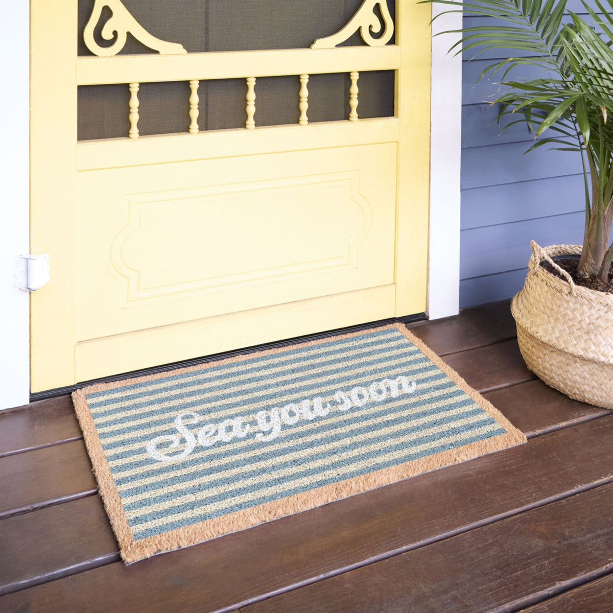 Sea You Soon Coastal Doormat