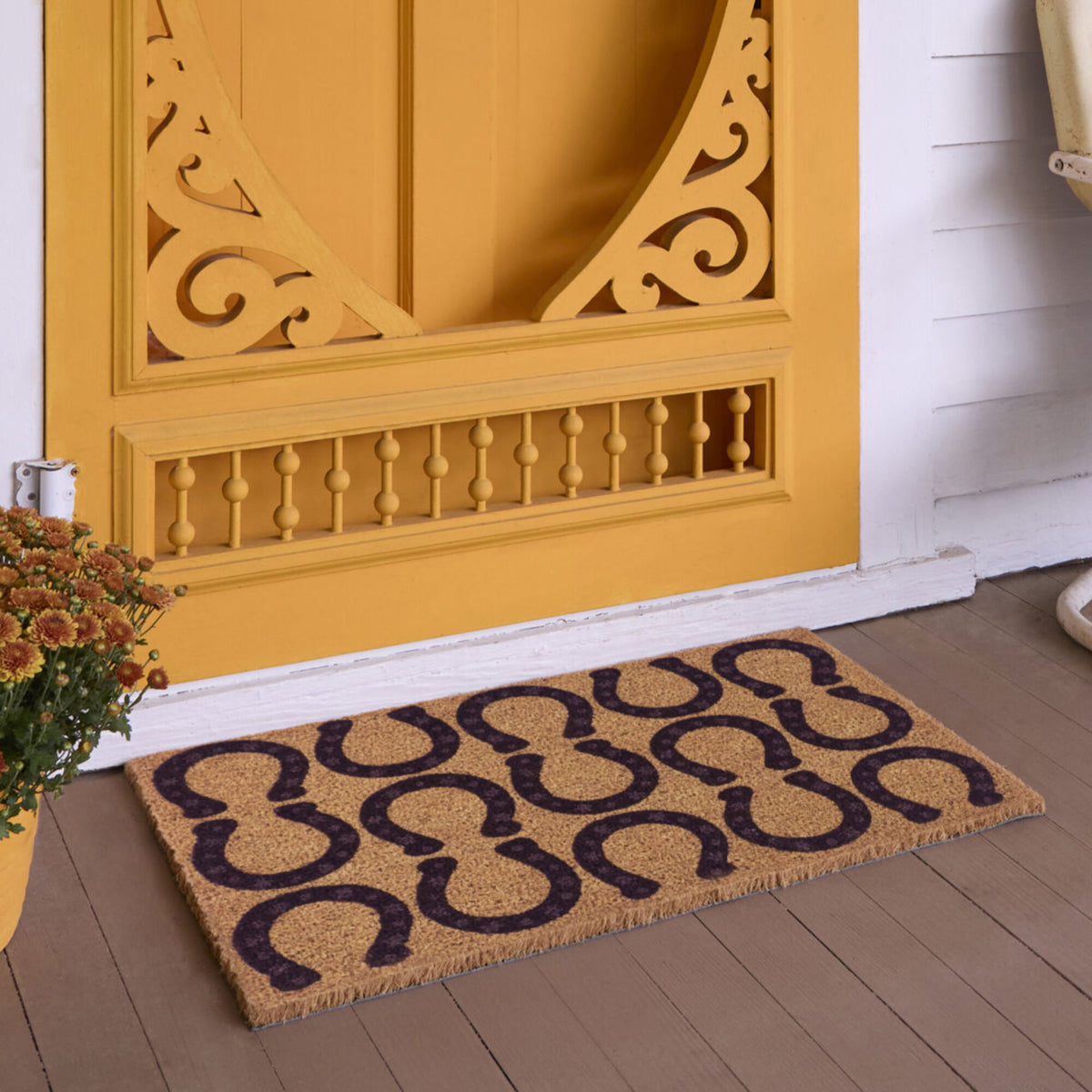 Western Horsehoe Doormat